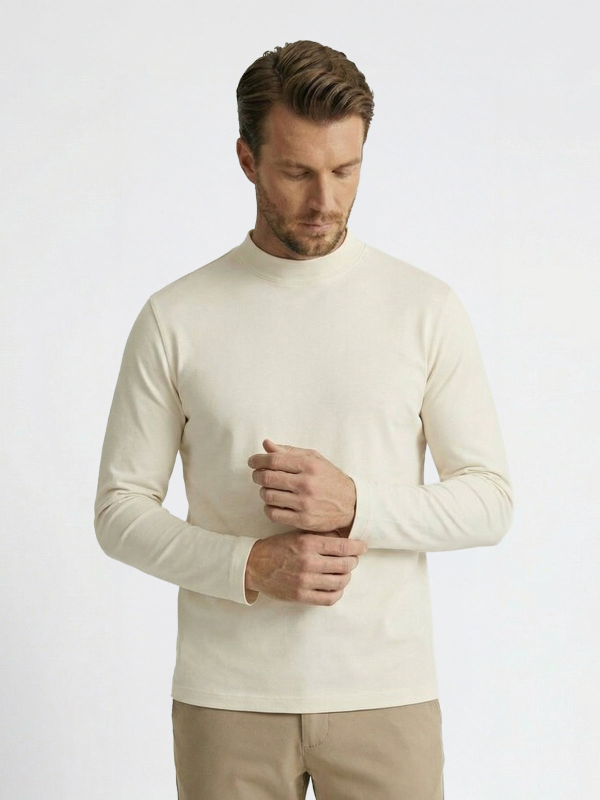 Smart Longsleeve shirt Crema