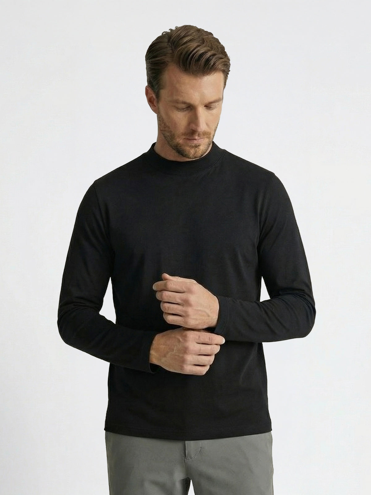 Smart Longsleeve shirt Nero