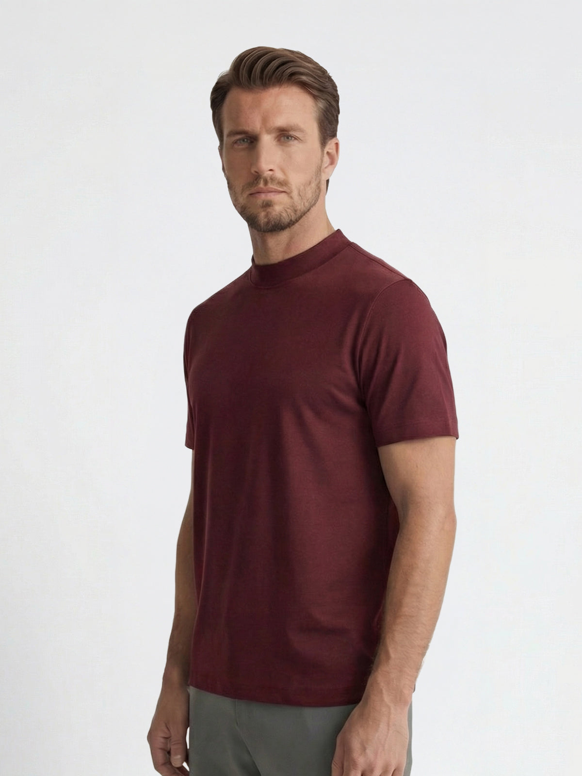 Smart T-shirt Burgundy