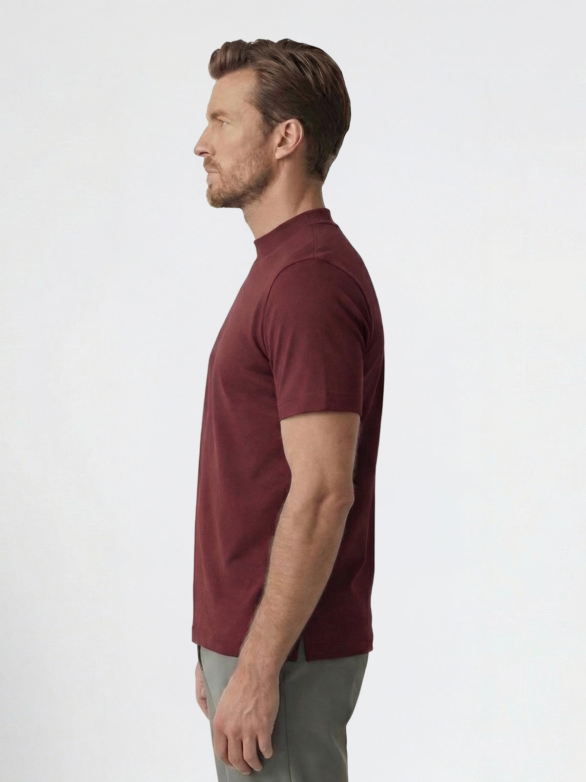 Smart T-shirt Burgundy