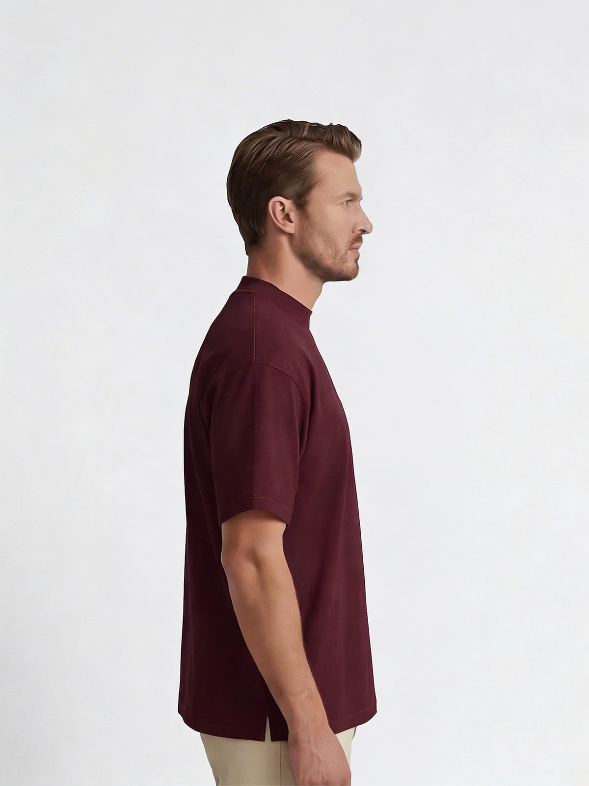 Smart T-shirt Burgundy