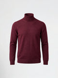 TURTLENECK TRUI - BURGUNDY