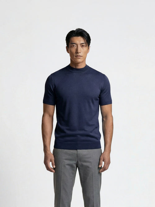 Forma T-shirt Blu Notte