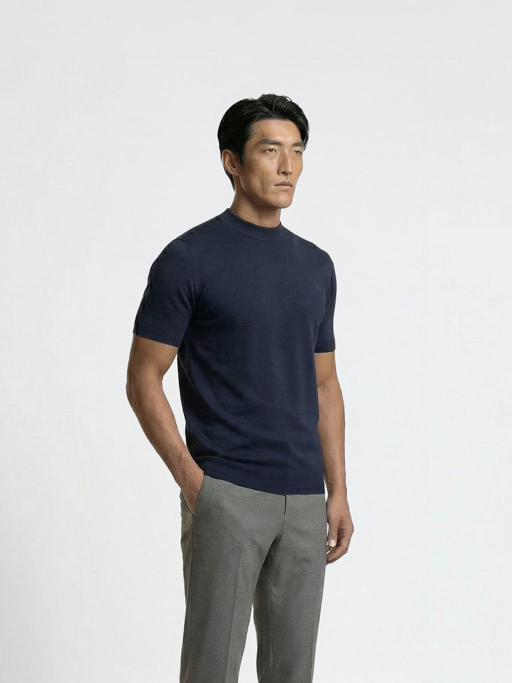 Forma T-shirt Blu Notte